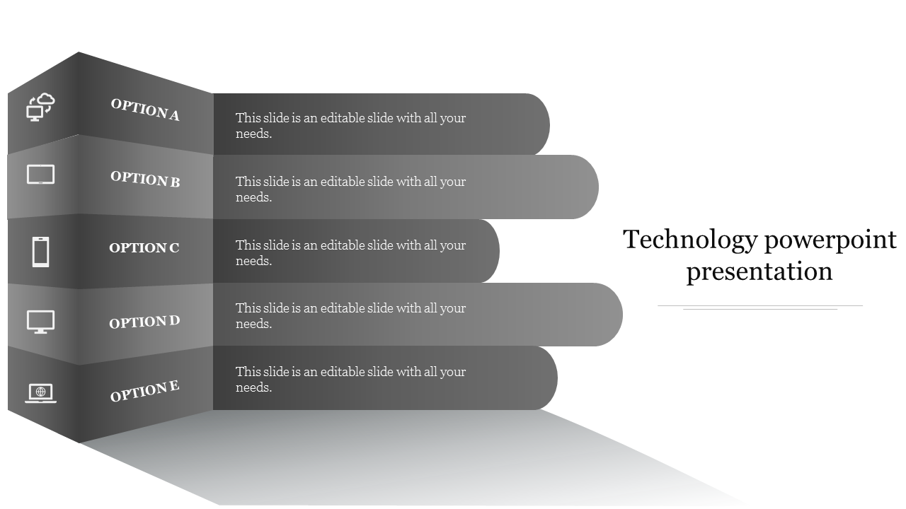 Free - Editable Technology PowerPoint Presentation Google Slides Template